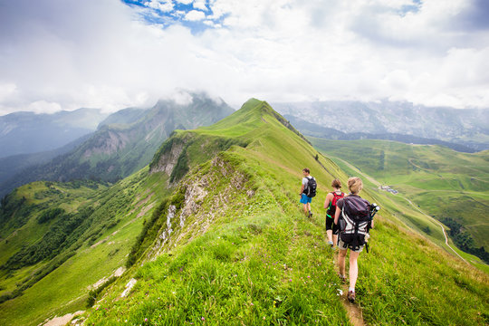 Randonn&eacute;e dans les Aravis