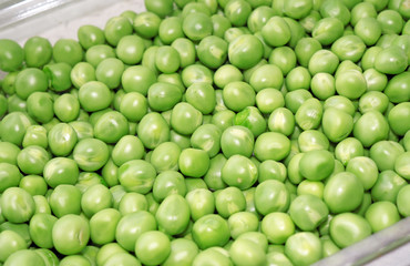 Pea green peas as a background