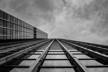 Fototapeta premium Wolkenkratzer