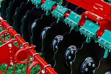 Detail of agricultural equipment 14