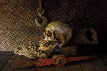 Still Life with a Skull.