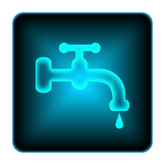 Water tap icon