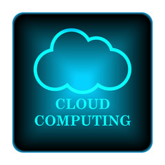 Cloud computing icon