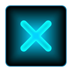 Obraz premium X close icon