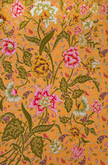 Fototapeta na wymiar Thai fabric pattern