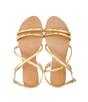 Gold Sandals