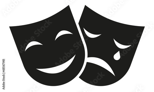 &quot;Lachende und weinende Maske&quot; Stockfotos und lizenzfreie