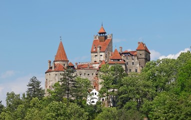 Obraz premium Bran Castle, known as Dracula's castle - Romania, Europe
