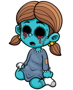 Zombie Cartoon Girl Images – Browse 4,101 Stock Photos, Vectors, and Video  | Adobe Stock