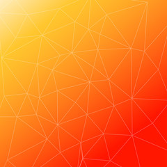 Rumpled triangular low poly style geometric background vector