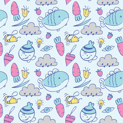 doodle pattern for children