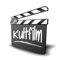 Naklejka premium Filmklappe Kultfilm