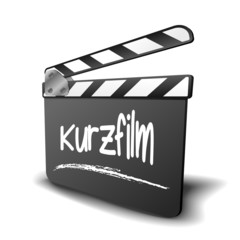 Filmklappe Kurzfilm - obrazy, fototapety, plakaty