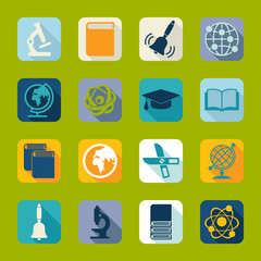 Set of education icons