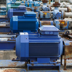 Factory equipment  motor industrial