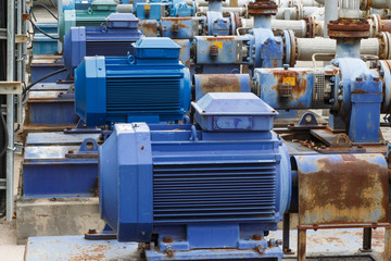 Factory equipment  motor industrial