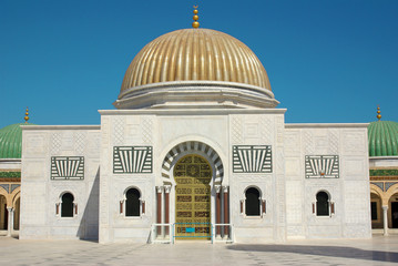 Mausoleum of Bourguiba in Tunisia