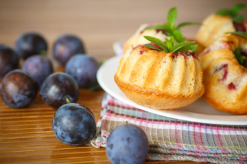 plum muffins