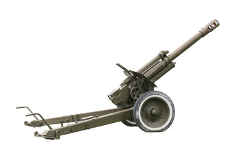 old artillery gun