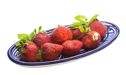 Ripe strawberry