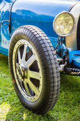 Vintage car on the road, Classic Vehicles