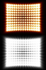 Artistic Floodlight Wall