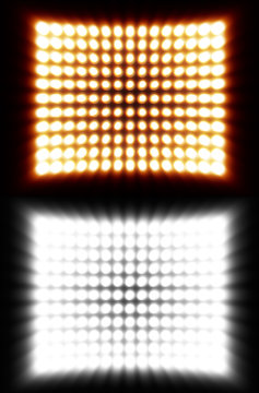 Artistic Floodlight Wall