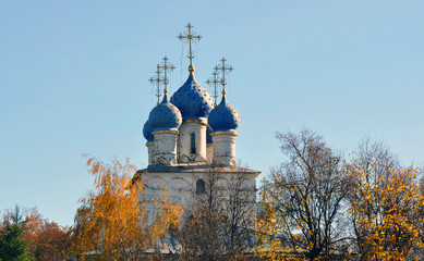 Vintage church in Russia