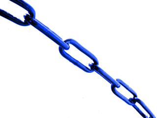 blaue Kette - 	Team-Work