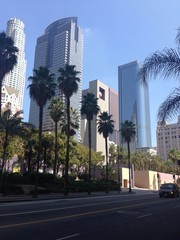 Fototapeta na wymiar LA downtown