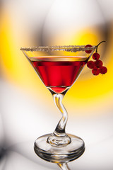 Red cocktail