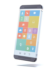 glass transparent smartphone