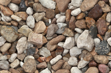 Seamless background of gravel