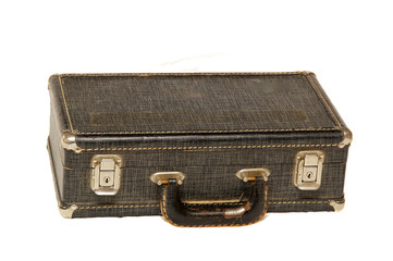 small antique case on white