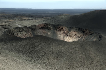 Cr&aacute;ter en Lanzarote