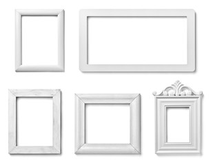 white frame wood background image