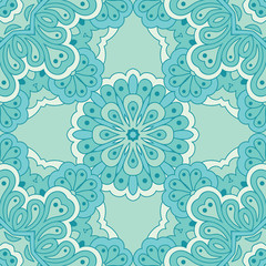 Arabesque seamless pattern.