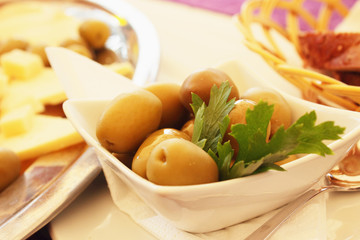 olive as a symbol of healthy and natural food