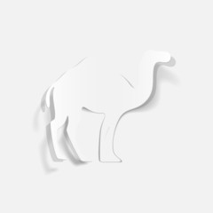 realistic design element: camel