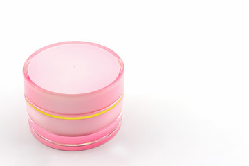 Cosmetics bottle, packaging.