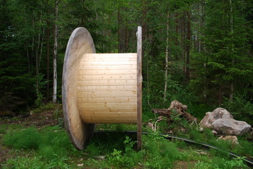 Fototapeta premium Kabelrolle