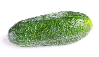 Green cucumber.