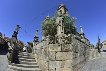 Cambados: monumental center of the capital of Albarino wine