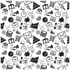 financial and business background,icon