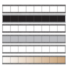film reel vector set