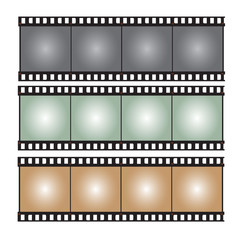 film strip vector illustration
