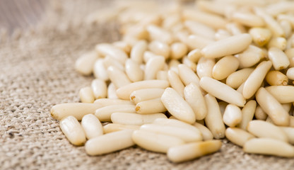 Portion of Pine Nuts