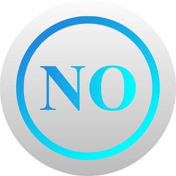 No icon (vector)