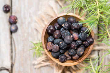 Portion of Juniper Berries