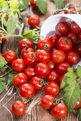 Heap of fresh Cherry Tomatoes